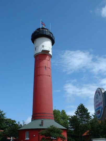 Wangerooge - alter Leuchtturm (Juli, 2003)