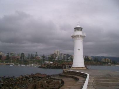 Wollongong Harbour Lighthouse (Februar, 2005)