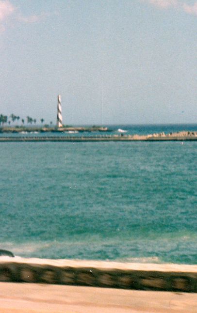 Faro de Punta Torrecilla  ( Januar, 2002 )