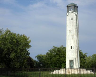 William Livingstone Memorial  ( September, 2016 ) der einzige mamorne Leuchtturm der USA
