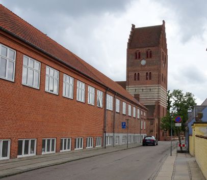 Koge, St. Nicolai Kirche  ( Juni, 2017 ) inaktiv, ältester Leuchtturm in Dänemark