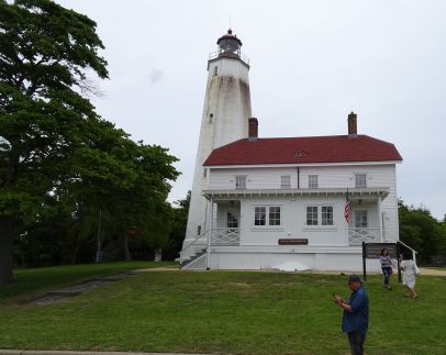 Sandy Hook  ( September, 2017 ) oldest US lighthouse