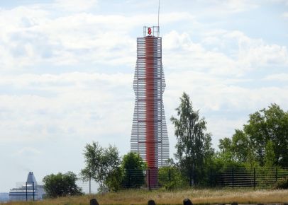 River Daugava, Entrance, Ldg Lts Front ( Juni, 2018 )
