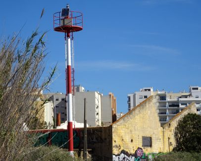 Canal de Faro, Unterfeuer  ( April, 2019 )