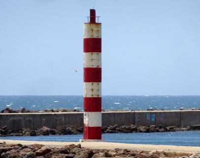 Barra Nova, Unterfeuer  ( Mai, 2019 )